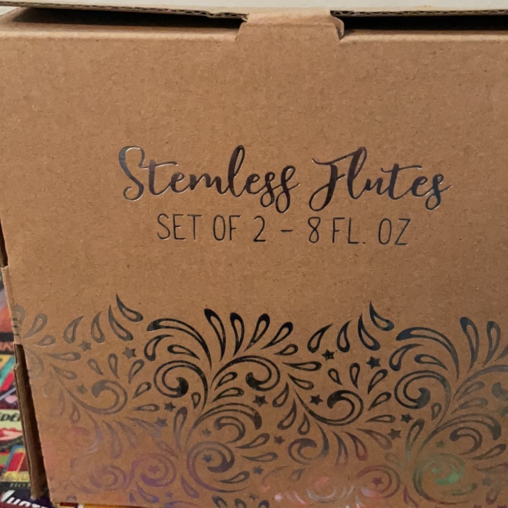 Stemless Champagne Flutes - Picture 2 of 4